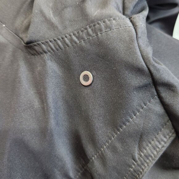 CK Mens Black Rain/Athletic Jacket-Full Zip & Snap-7 Pockets-Athleisure-M - Picture 10 of 12